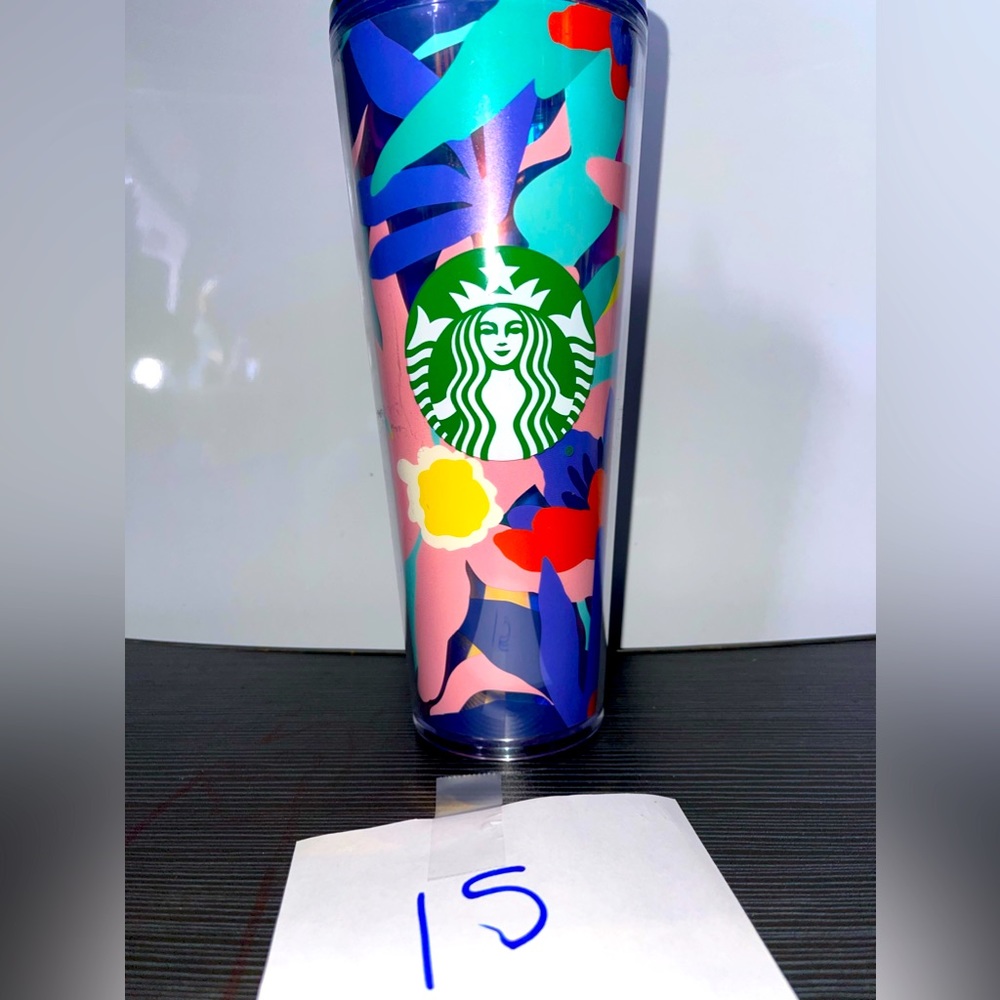 New!!! Starbucks, acrylic floral spring Venti cup 2021 Mother’s Day collection